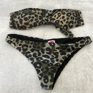 Animalier printed bikini Sundek
